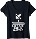 3D Printer Straight Outta Nozzle 3D Printing V Neck