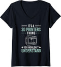 3D Printer Quote V Neck