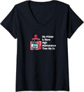 More High Maintenance Than My Ex Design 3D Printing V Neck