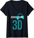 Cool 3D Printing Art Men Women 3D Print Lover 3D Printer V