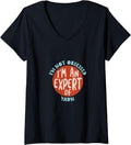 Womens Funny Yarn Collector, Loves Buying Yarn V-Neck
