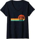 Womens Retro 3D Printer 3D Printing Geek 3D Printer V Neck