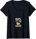 Womens knitting - Buy more Yarn V-Neck