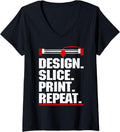 Womens 3D Printing Art Men Women 3D Printer Lover 3D Printing V