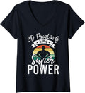 Womens 3D Printing Is My Super Power 3D Printer Lover V Neck