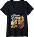 Womens 3D Printer Tshirt Men V Neck