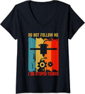 Womens Dont Follow Me I Do Stupid Things Funny 3D Printing Printer