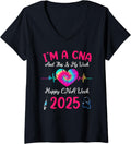Womens Tie Dye Im A Cna This Is My Week Happy Nurse Week 2025 V Neck