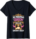 Womens 3D Printing Queen Classy Sassy 3D Printer Women 3D Printing V
