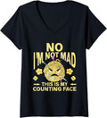 Womens Knitting Knitter Crochet Yarn Crocheting V-Neck