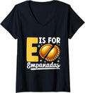 Womens Empanada Maker Mexican Latin Food V-Neck