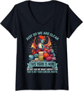 Womens Gold Collection THIS YARN IS MINE Funny Yarn Hoarder V-Neck