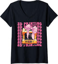 Womens Coquette Bow 3D Printing 3D Printer Girl Mom Mothers Day V