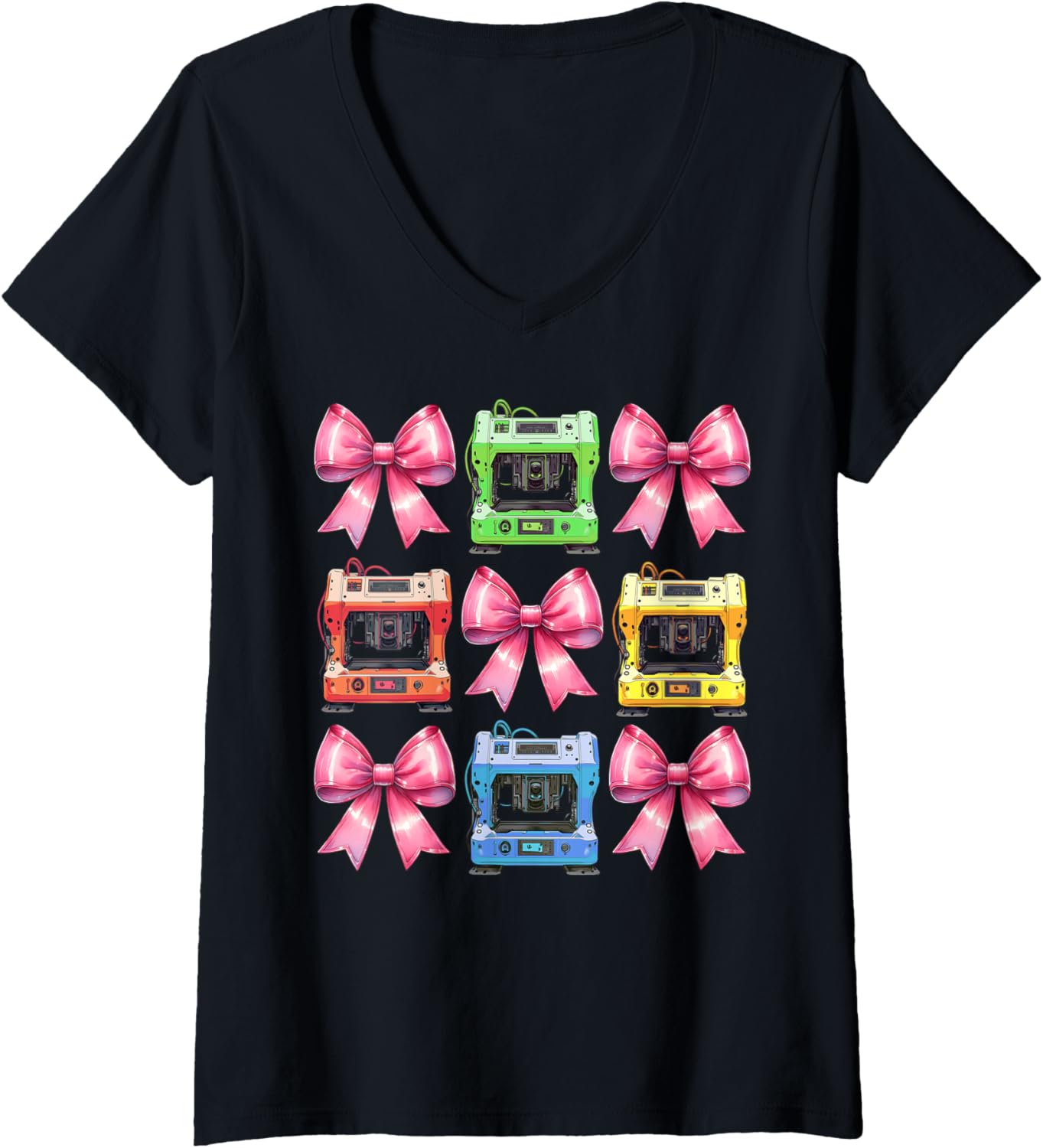 Womens Coquette Bow 3D Printing 3D Printer Mothers Day Ribbon Mom V