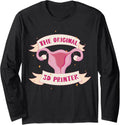 Original 3D Printer Uterus G28 Cnc Funny Geek Women Long Sleeve
