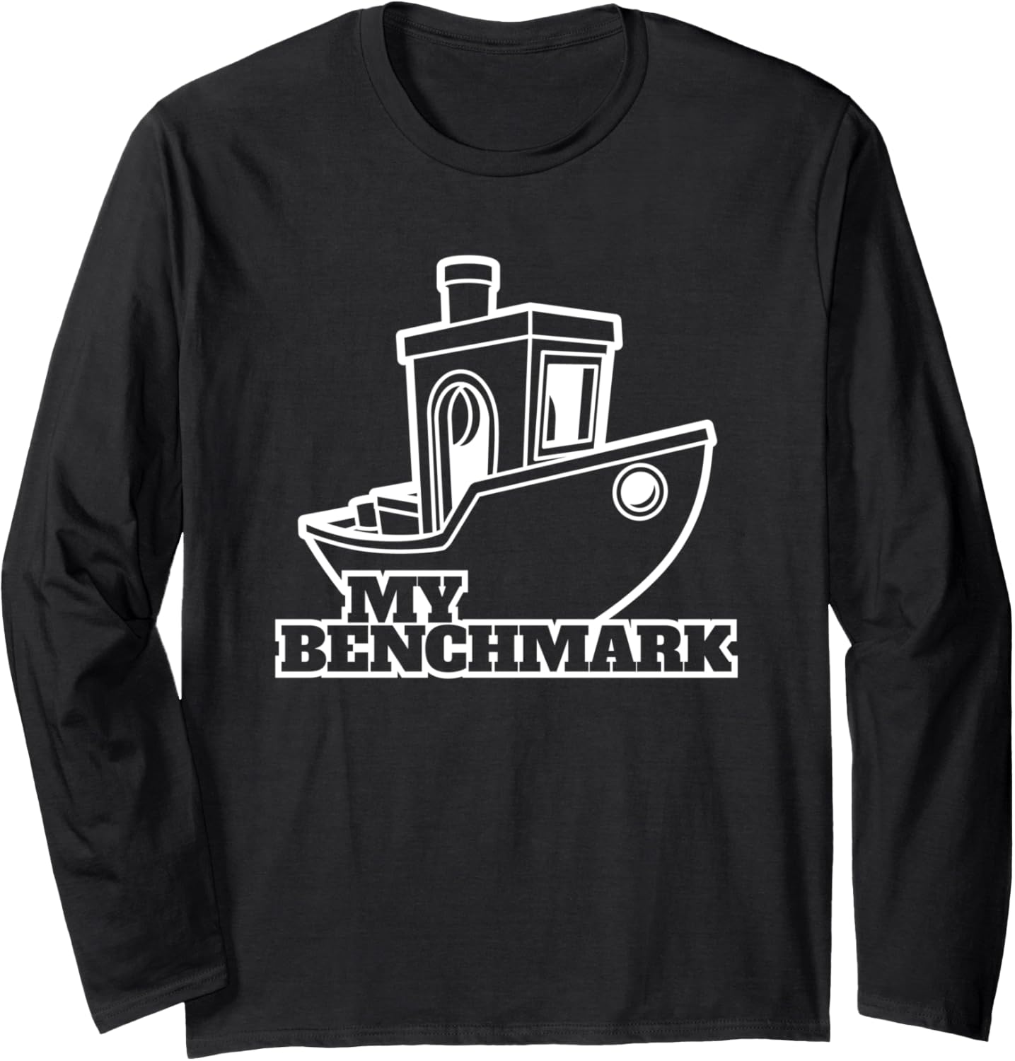 3D Printing My Benchmark Idea 3D Printer Geeks Long Sleeve