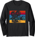 Videographer Retro Videography Filmmaker Long Sleeve