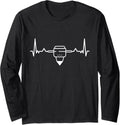 3D Printer Cnc G Code 3D Printer Heartbeat Ecg Long Sleeve