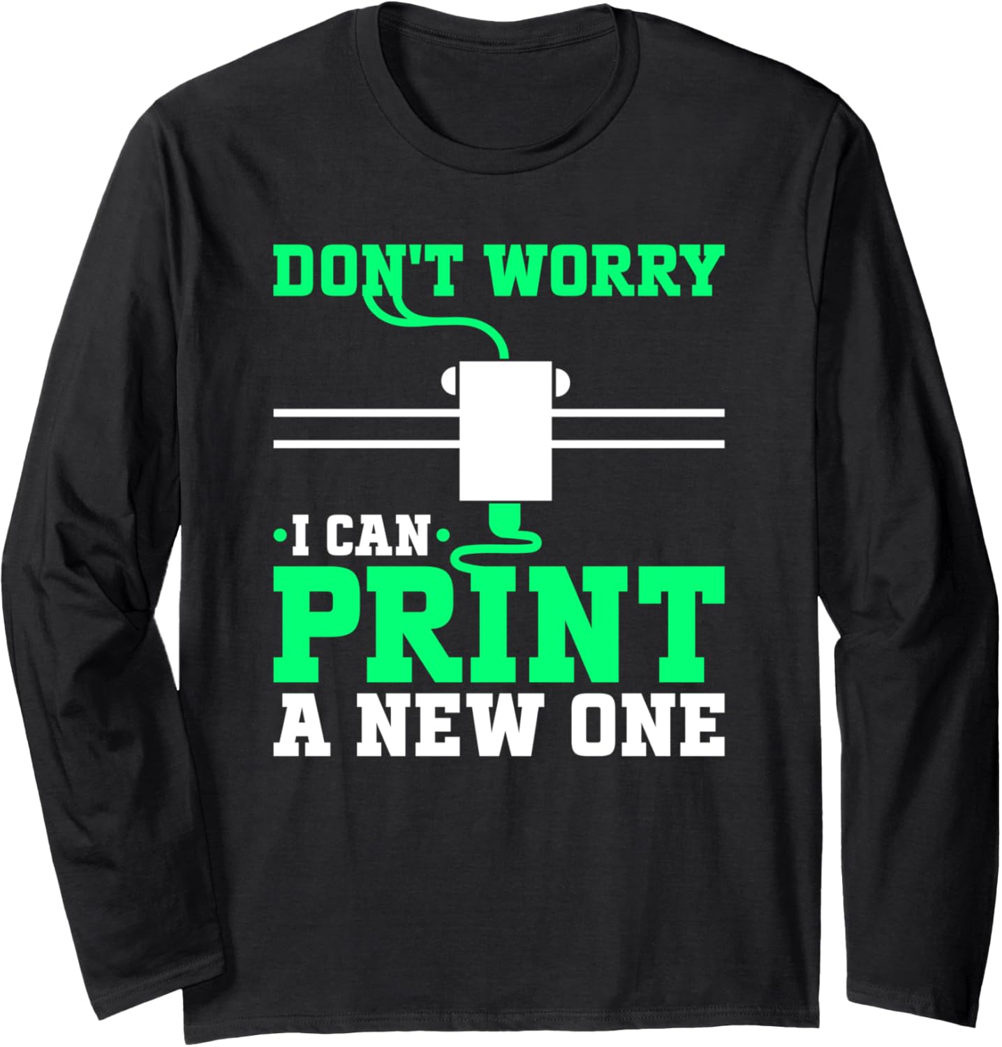 3D Printer Print A New One 3D Printing Long Sleeve