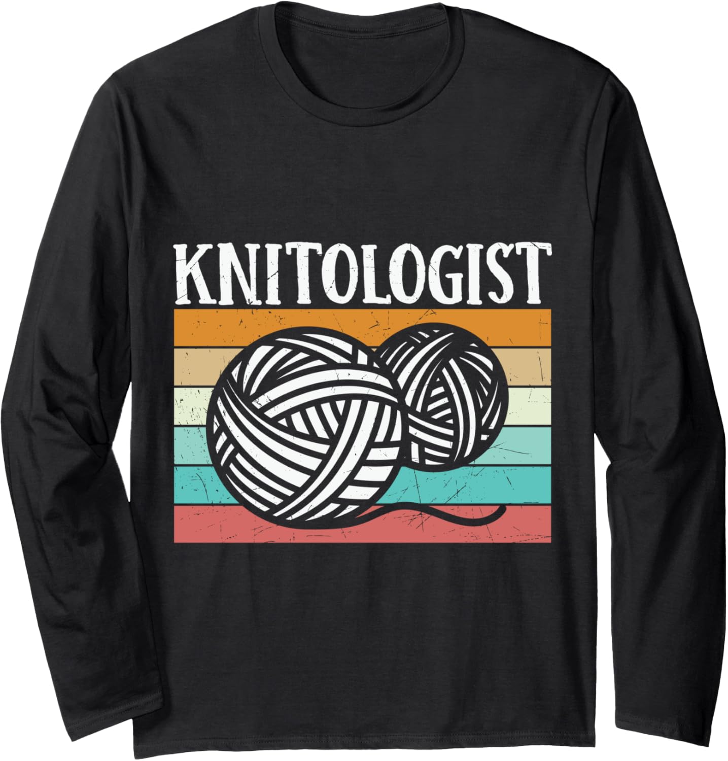 Knitting Knitologist Crocheting Yarn Long Sleeve