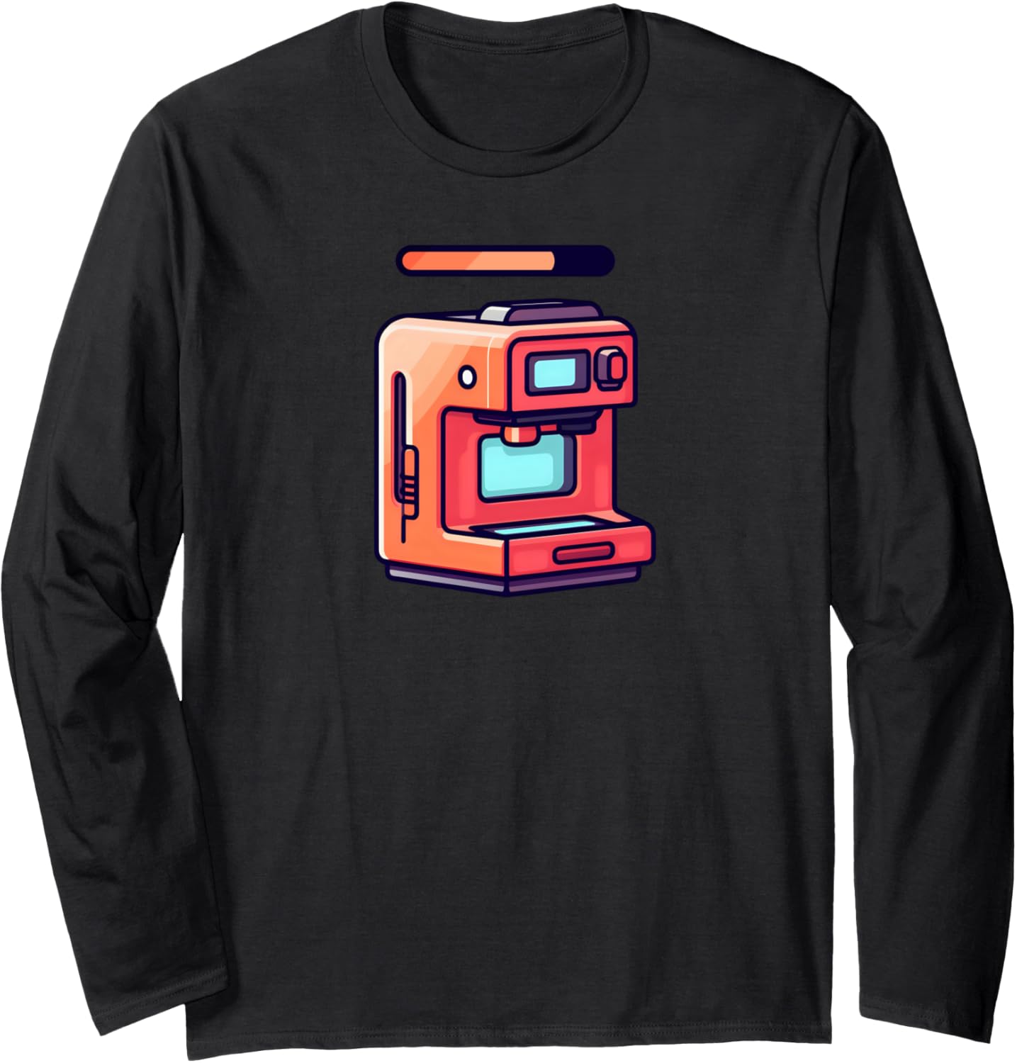 Futuristic 3D Printer Design 3D Printing Long Sleeve