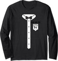 Milkman Milk Men Maker Funny Costume Long Sleeve