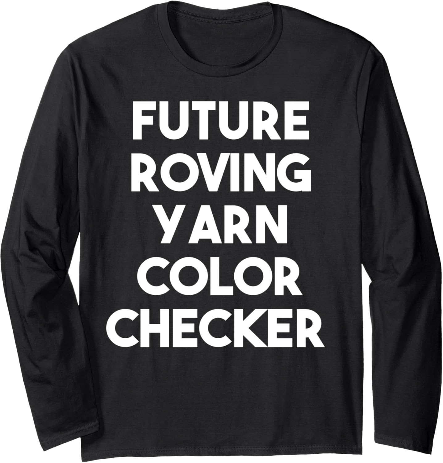 Future Roving Yarn Color Checker Long Sleeve
