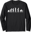 3D Printer Human Evolution 3D Printer Designer 3D Printer Long Sleeve