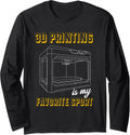 3D Printing Digital Sport Artist 3D Printer Art Long Sleeve