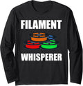 Filament Whisperer 3D Printer 3D Printing Long Sleeve