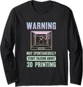 3D Printer 3D Printer Long Sleeve