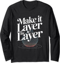 3D Printer Nerd Layer Maker Filament Print Long Sleeve