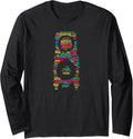 3D Printer Hot End Word Cloud Design Long Sleeve