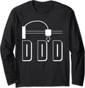 Ddd 3D Printing Printer Long Sleeve