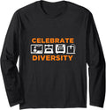Celebrate Diversity Cool 3D Printing Machine 3D Printer Long Sleeve