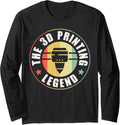 3D Printing Legend 3D Printing Printer Long Sleeve