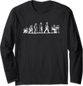 Funny 3D Printer Evolution 3D Printing Model Maker Long Sleeve
