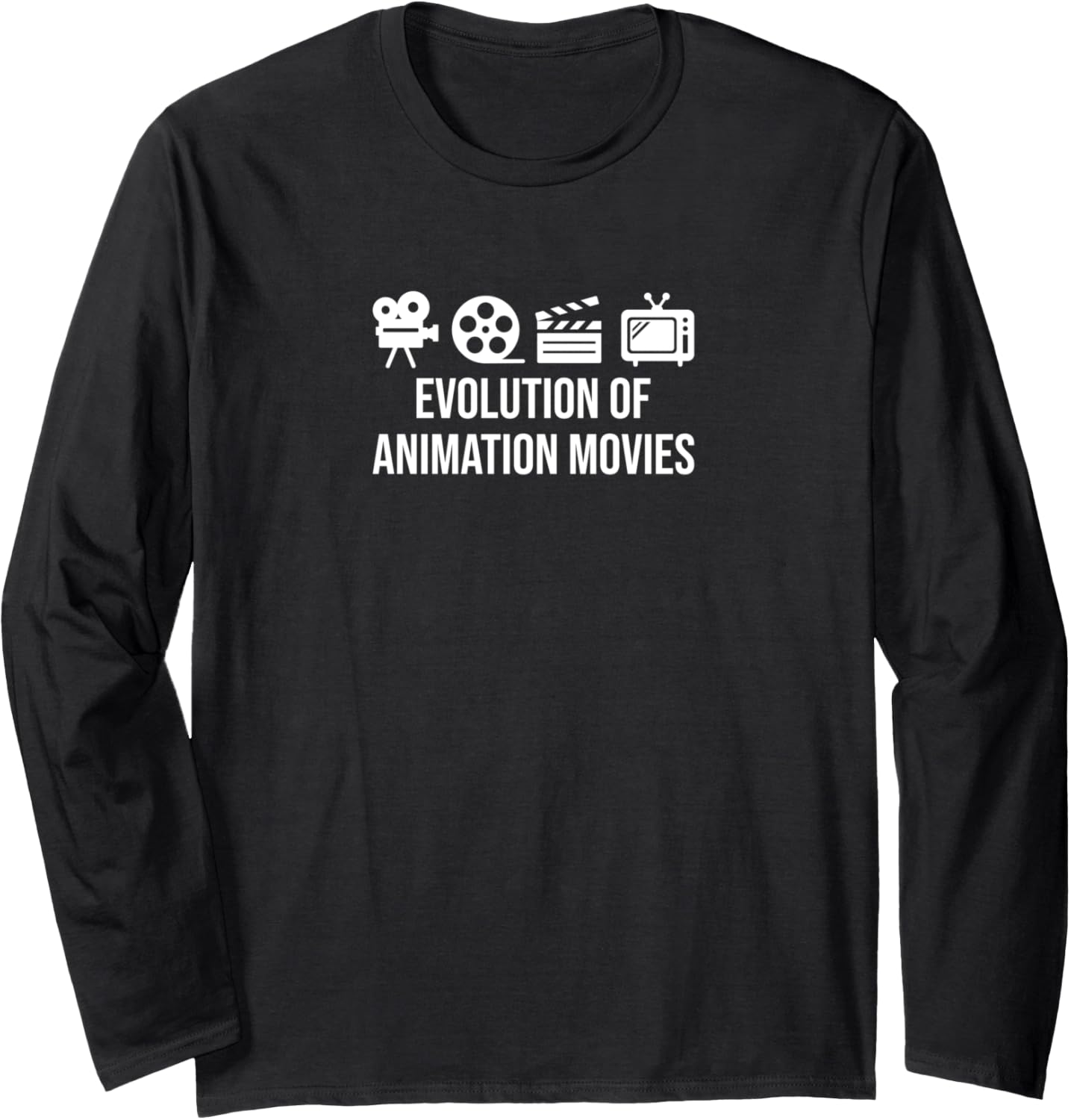 Write Shoot Edit Repeat Movie Filmmaker Long Sleeve