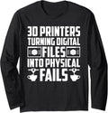 3D Im Printers Turning Digital Files Into Physical Fails Long Sleeve