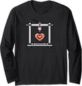 3D Printer Accessories 3D Printer With Heart Long Sleeve