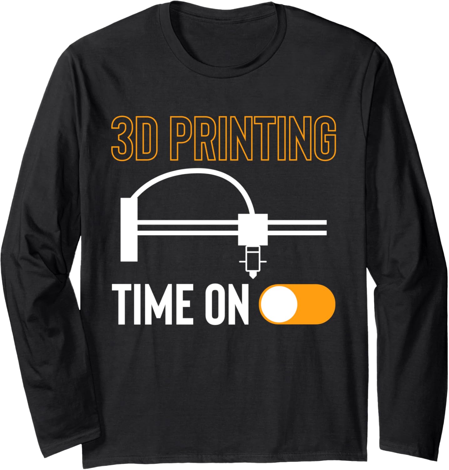 3D Printing Time On 3D Printer Printing Long Sleeve