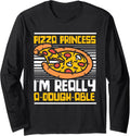 Pizza Princess Pizzeria Chef Baker Pizzaiolo Pizza Maker Long Sleeve