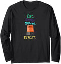 Eat Sleep 3D Print Repeat Sla 3D Printer Printing Maker Pla Long