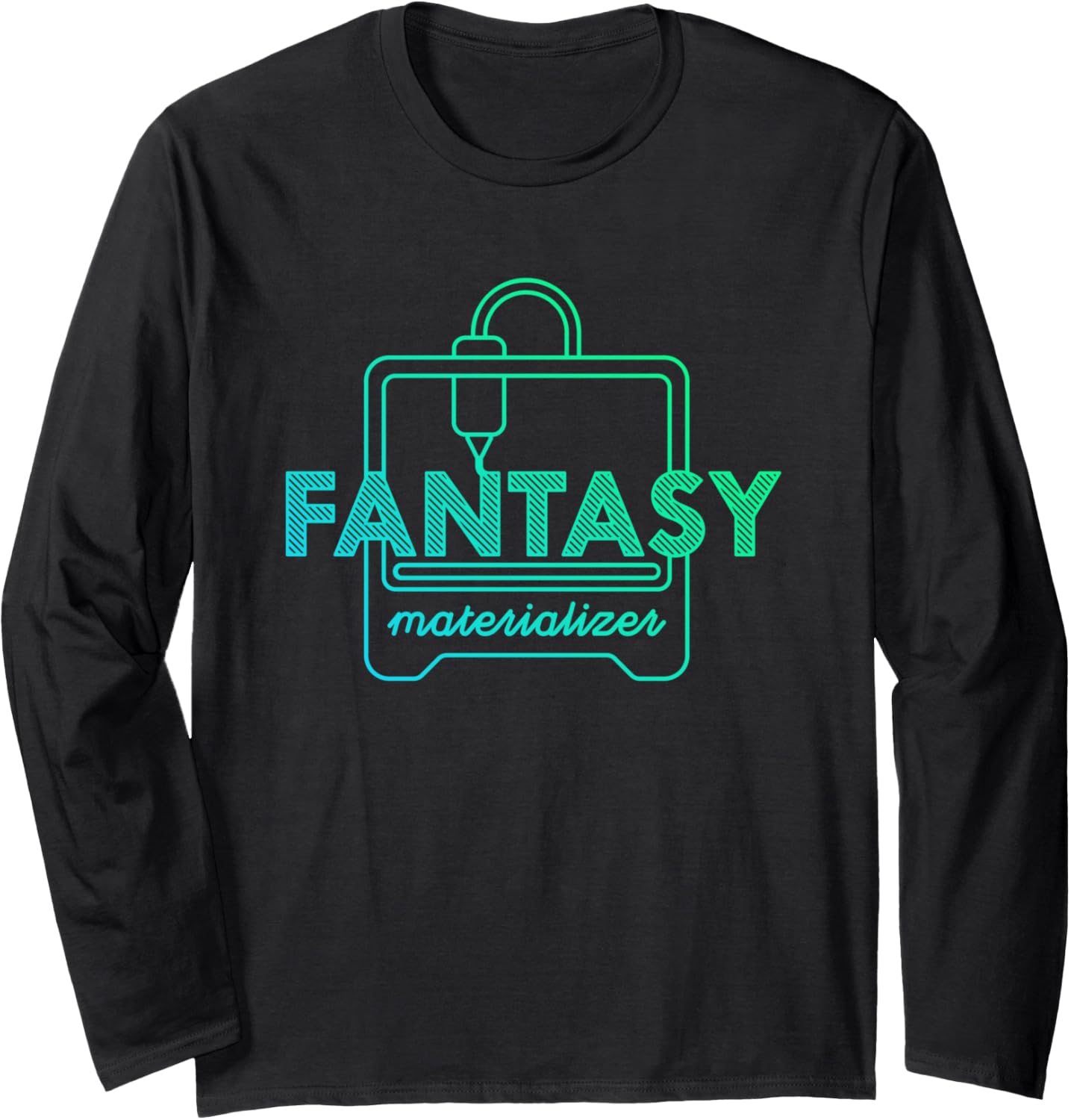 3D Printer Your Fantasy Materialiser Long Sleeve