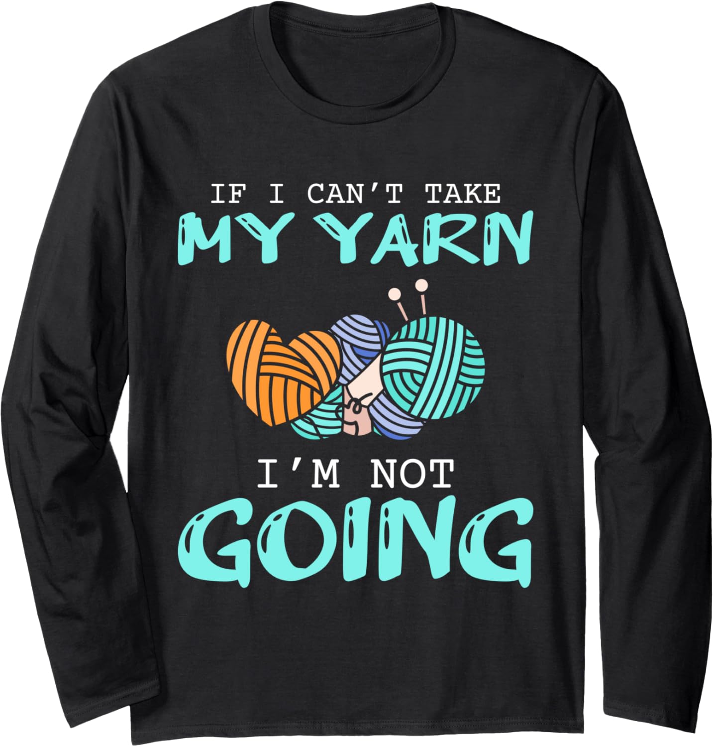 Crocheting Knitting Yarn funny Knitting Yarn Crochet Long Sleeve