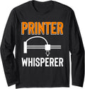 Printer Whisperer 3D Printing Printer Long Sleeve