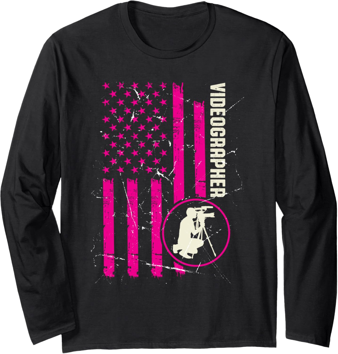 Videographer Videography Filmmaker Long Sleeve