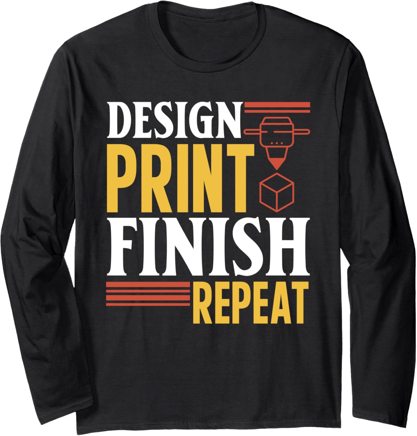 3D Printer Design Print Finish 3D Printing Long Sleeve