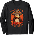 Screen Printer Funny Thanksgiving Turkey Fall Long Sleeve