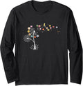 Sewing Dandelion Flowers Quilting Yarn Knitting Crafts Long Sleeve
